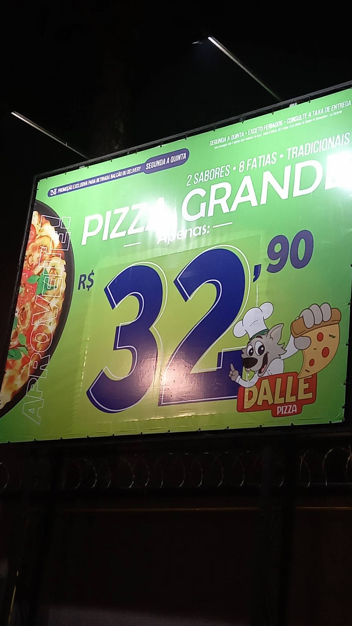 Dalle Pizza - São José dos Pinhais cardápio