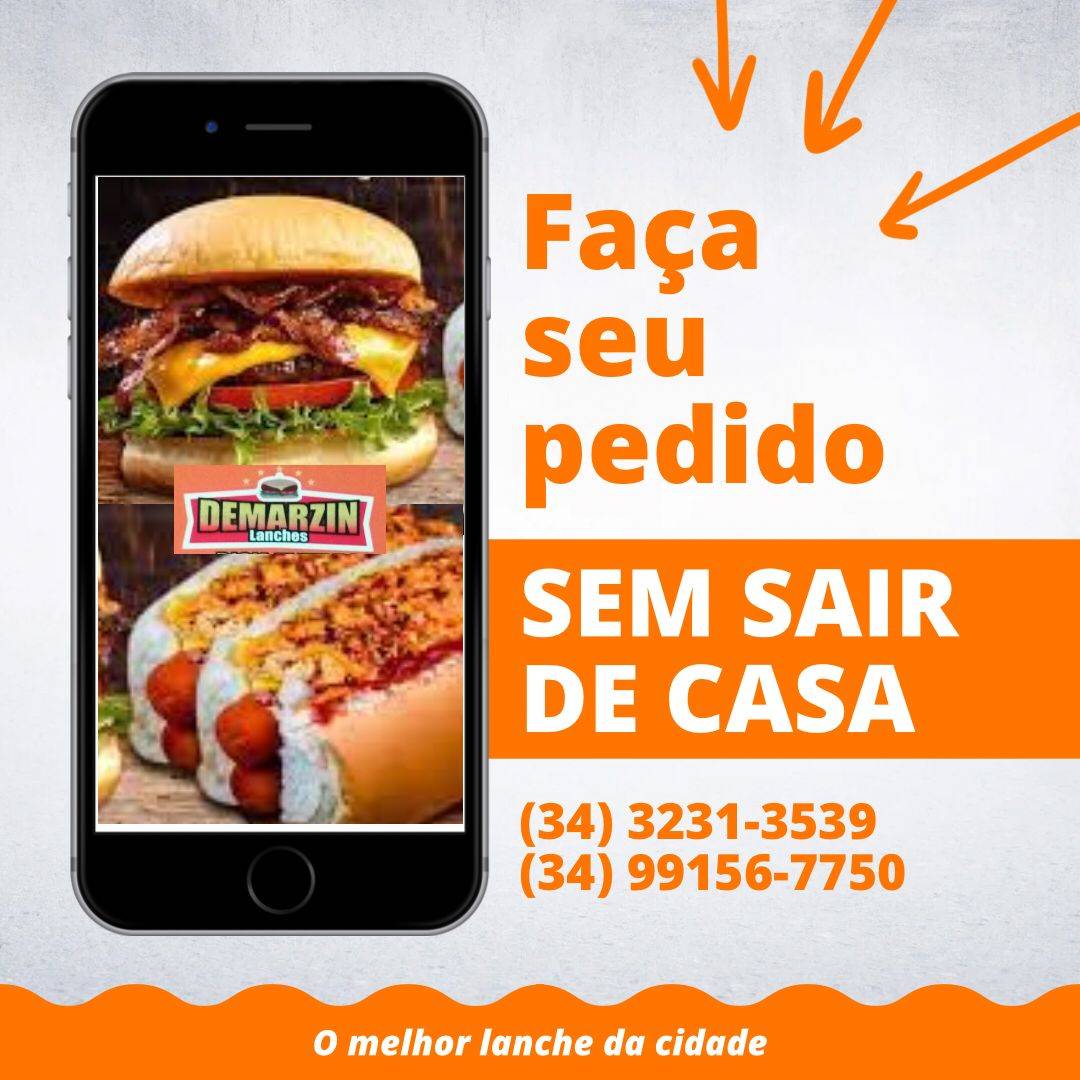 Demarzin Lanches cardápio