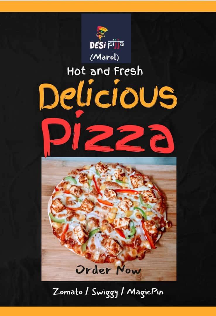 Desi Pijja- Dil Se Desi Pizza menu