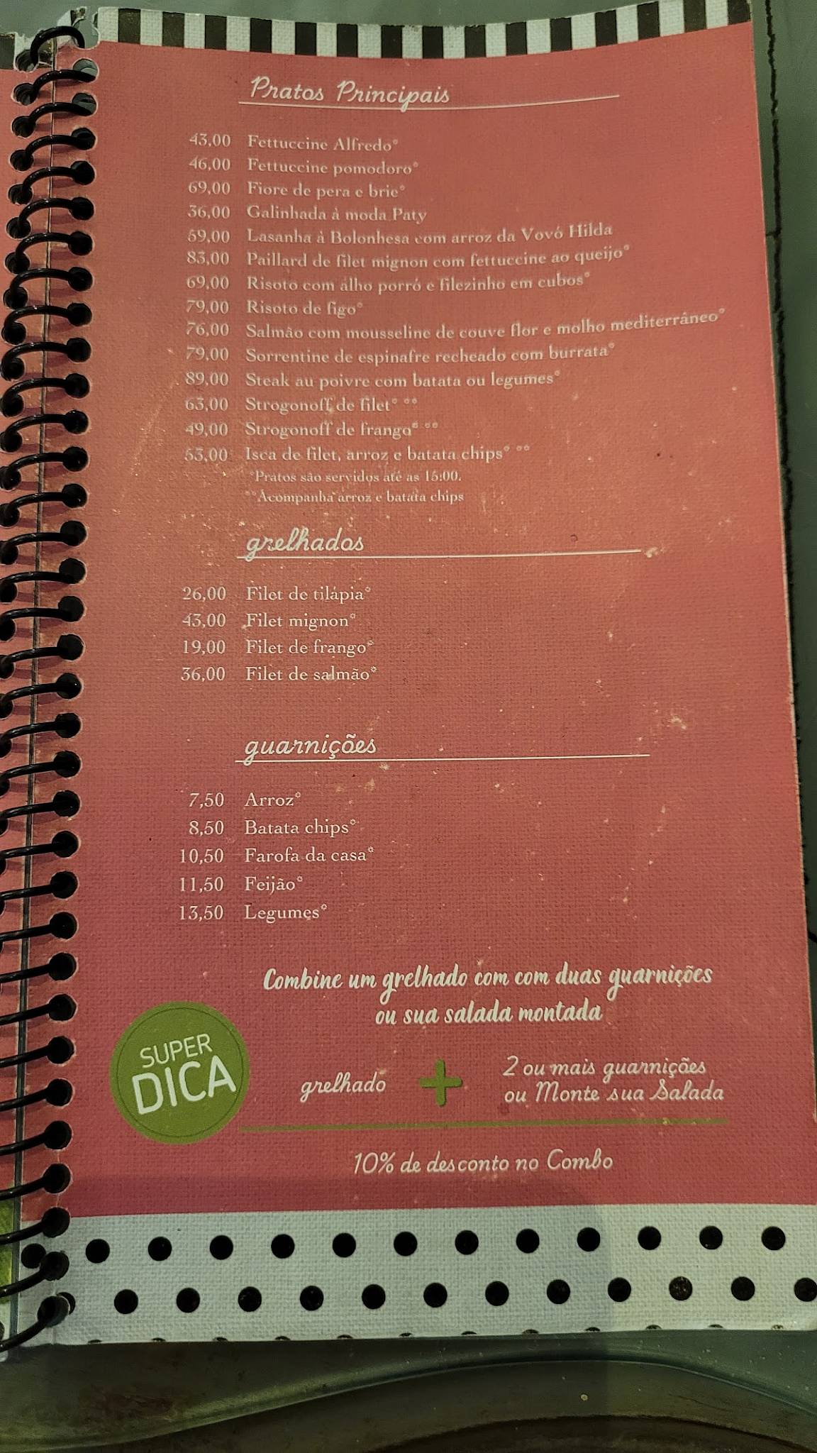 Boca do Forno - Lourdes cardápio