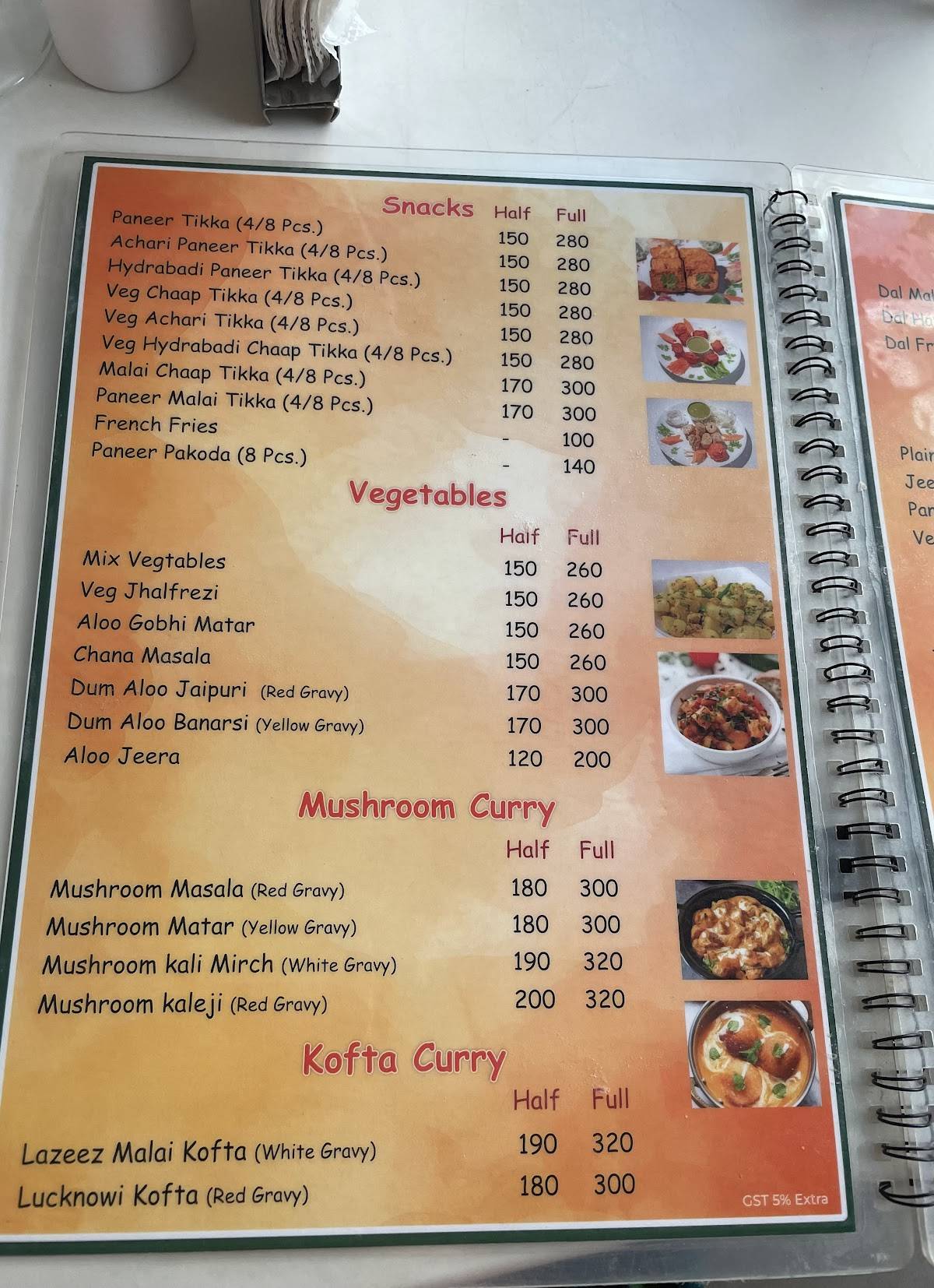 Deva Food Mart (Restaurant in Kapoorthala/ Restaurant in Aliganj Lucknow) menu