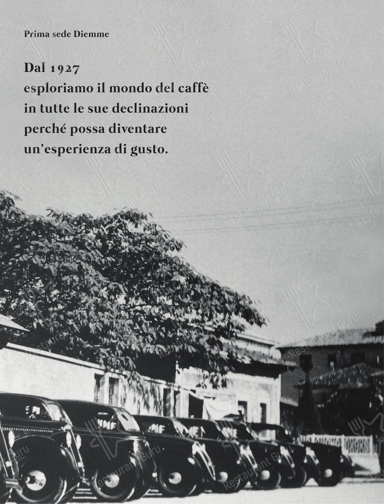 Diemme Spa in Albignasego - Menu