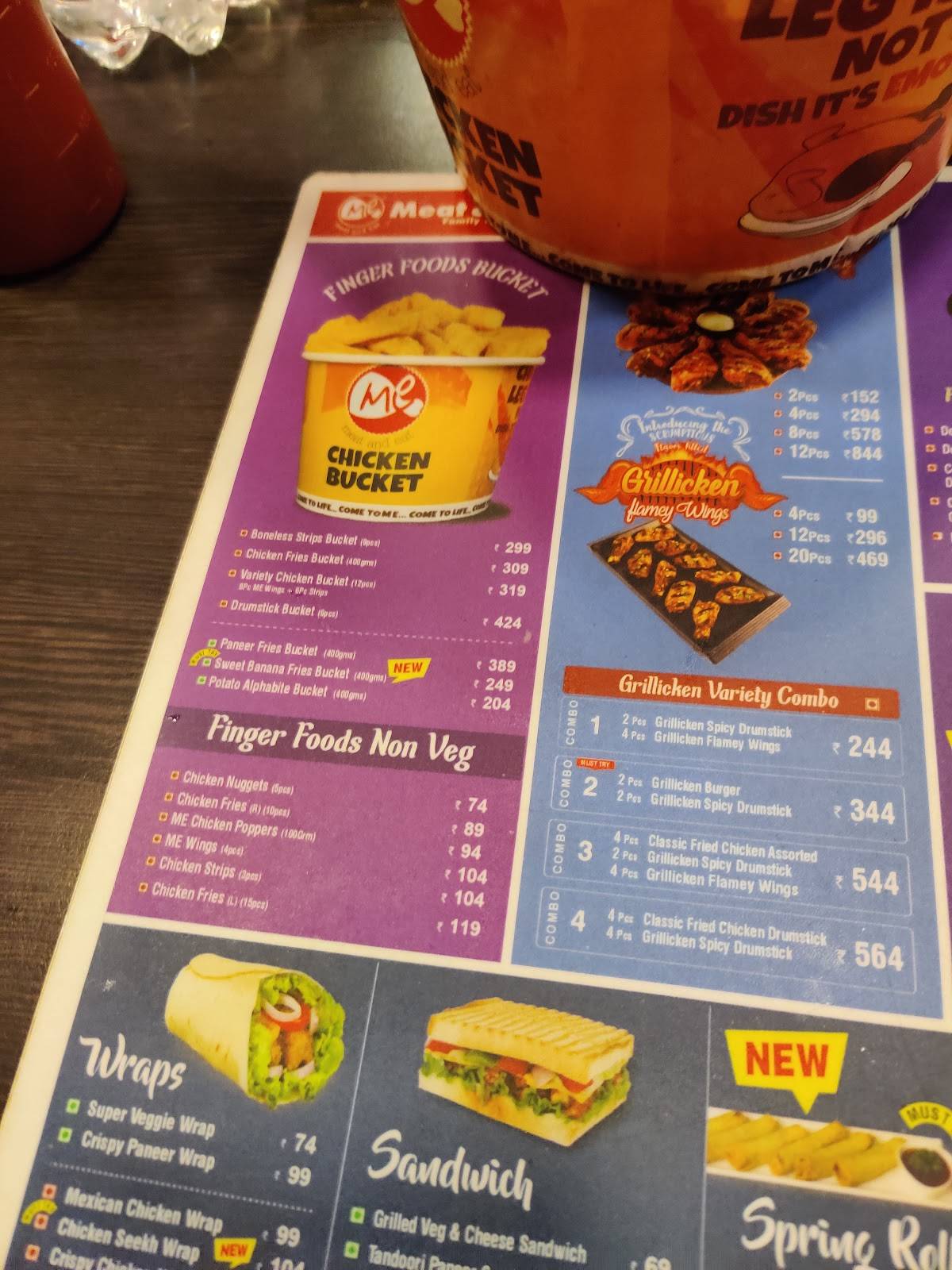 Meat and Eat - Dindigul menu