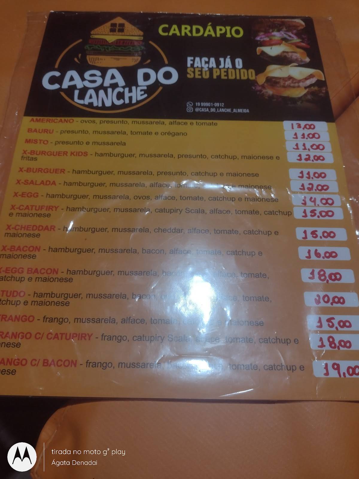 Disk Pizza Rici cardápio