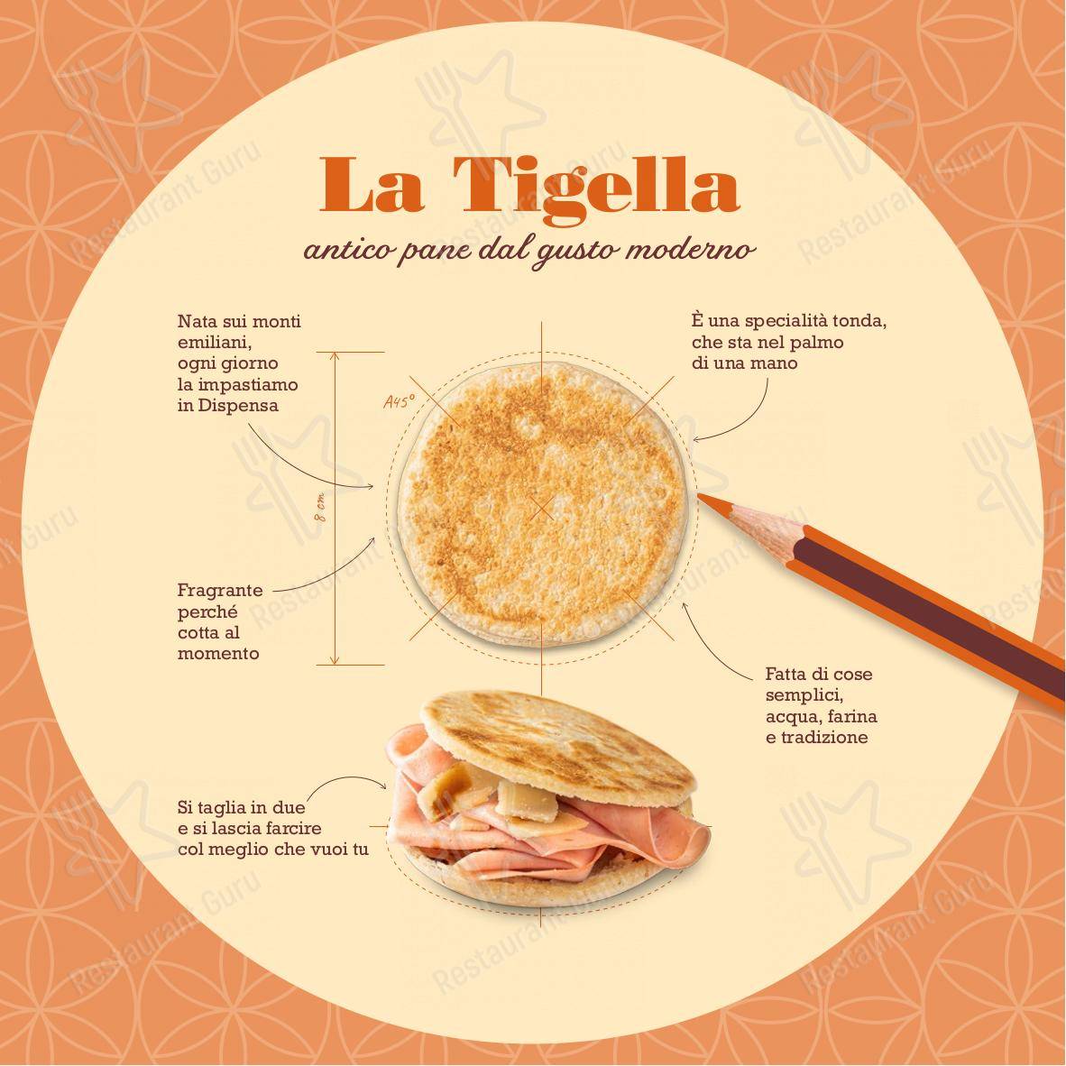 Menu di Dispensa Emilia I Gigli Campi Bisenzio - Menu bar