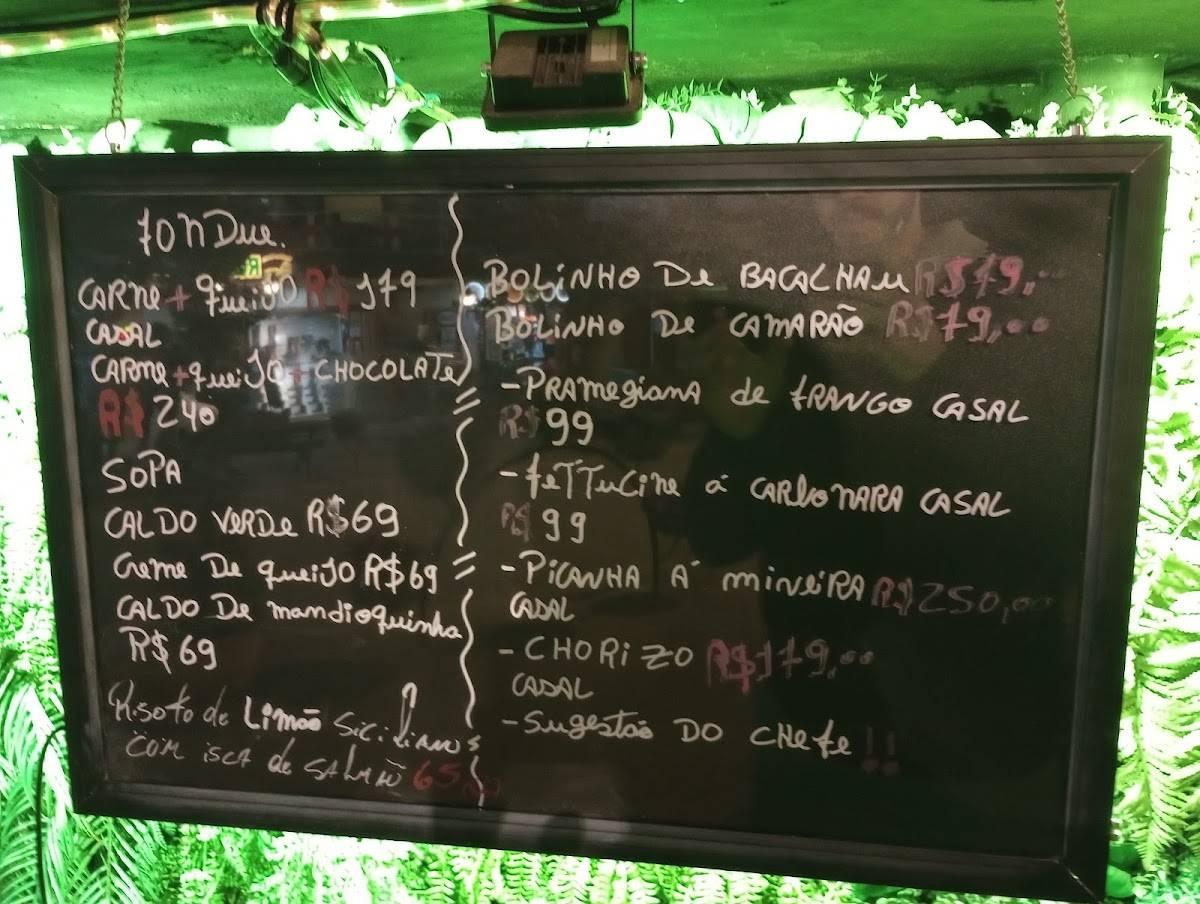 Divina Cevada cardápio