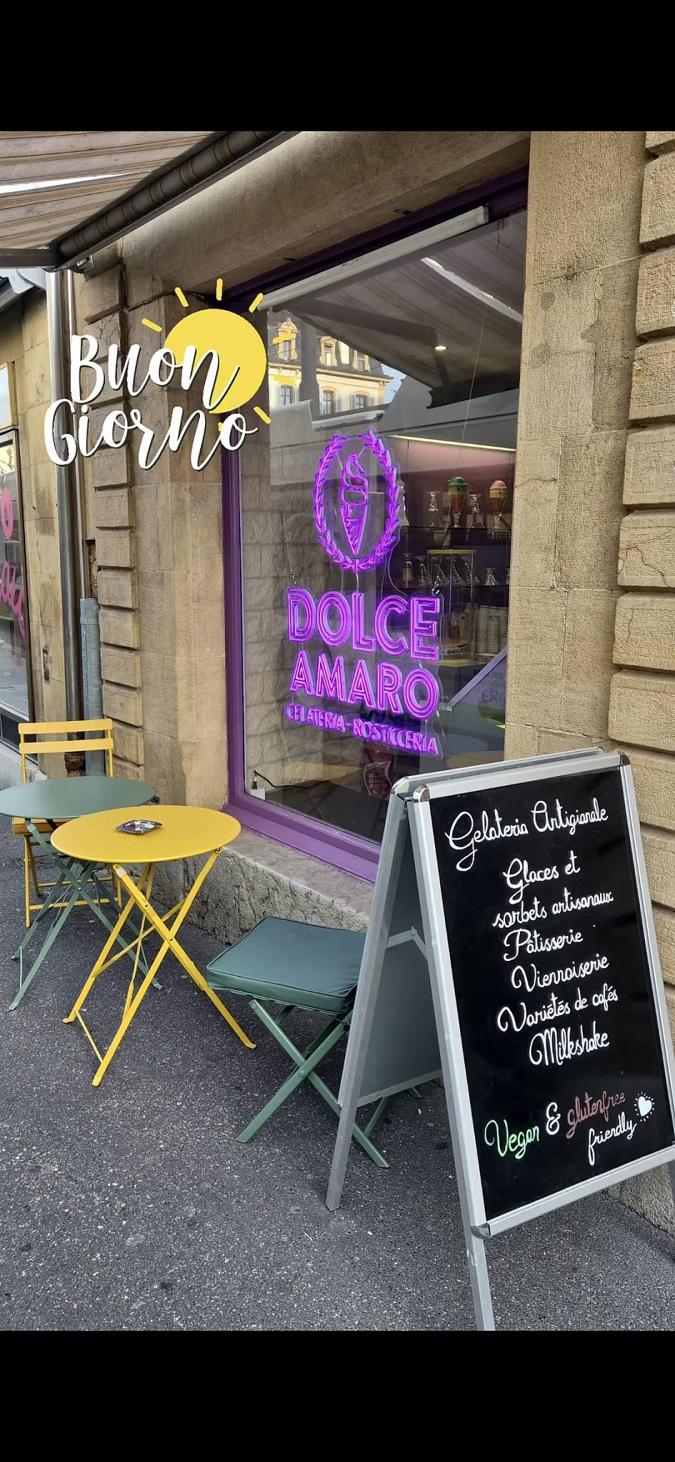 Menu di GELATERIA DOLCE AMARO 