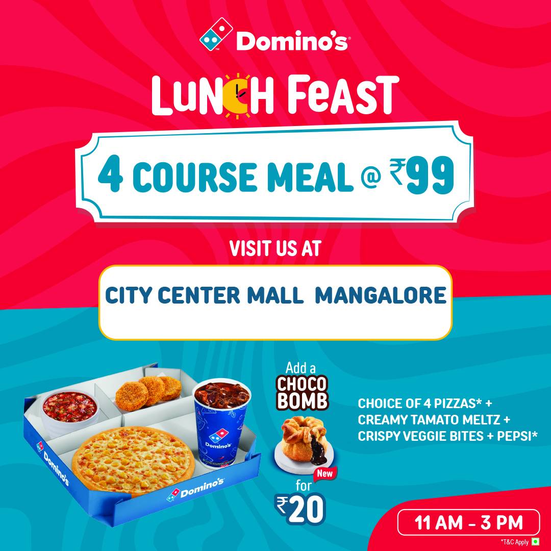 Domino's Pizza Hampankatta, Mangaluru menu