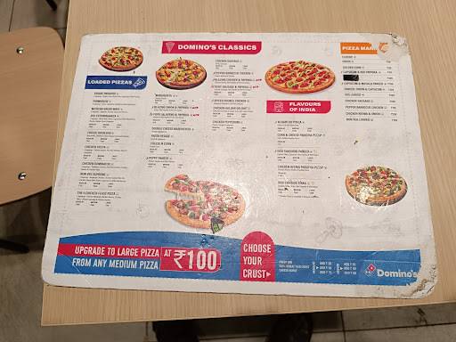 Domino's Pizza Police Line, Lakhimpur menu