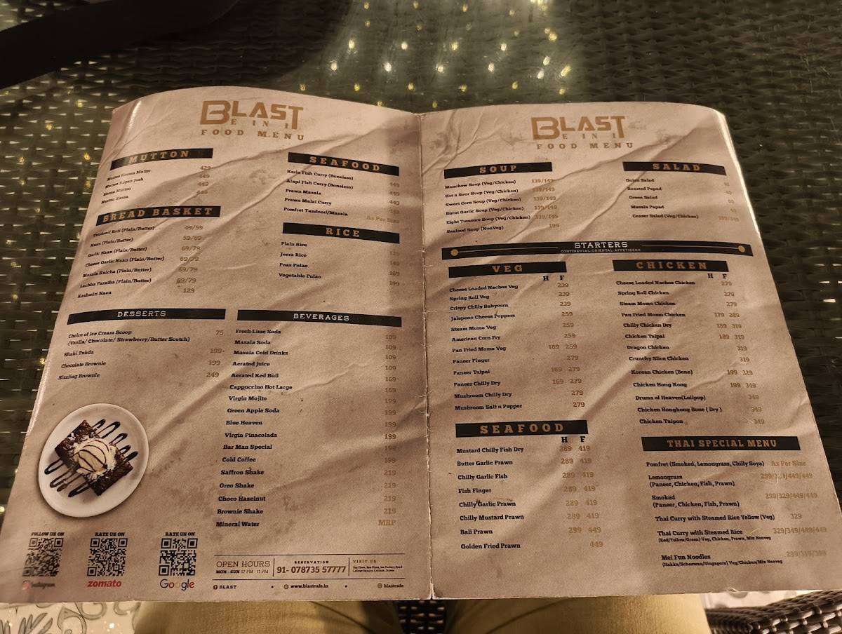 Domino's Pizza menu