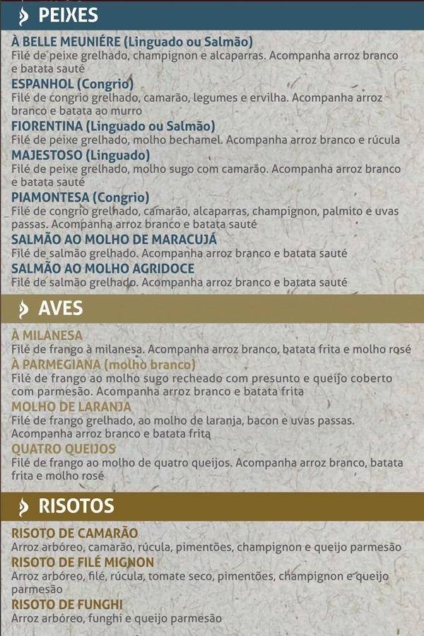 Don Gentil Petisqueria E Pizzaria cardápio