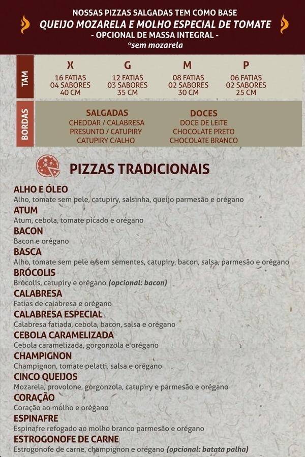 Don Gentil Petisqueria E Pizzaria cardápio