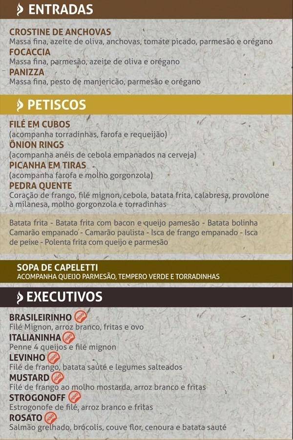 Don Gentil Petisqueria E Pizzaria cardápio