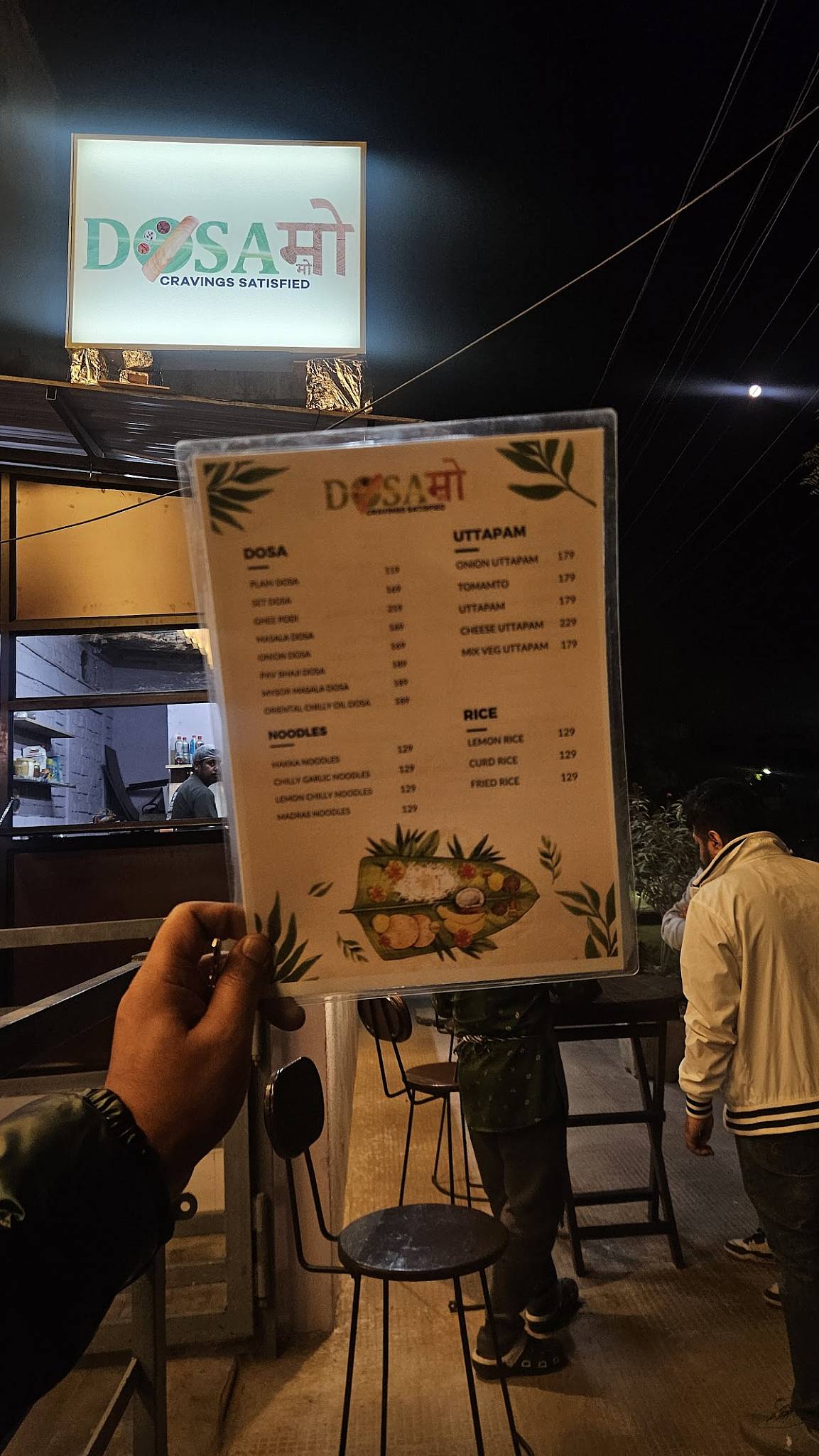 Dosamo- Best south indian restaurant menu