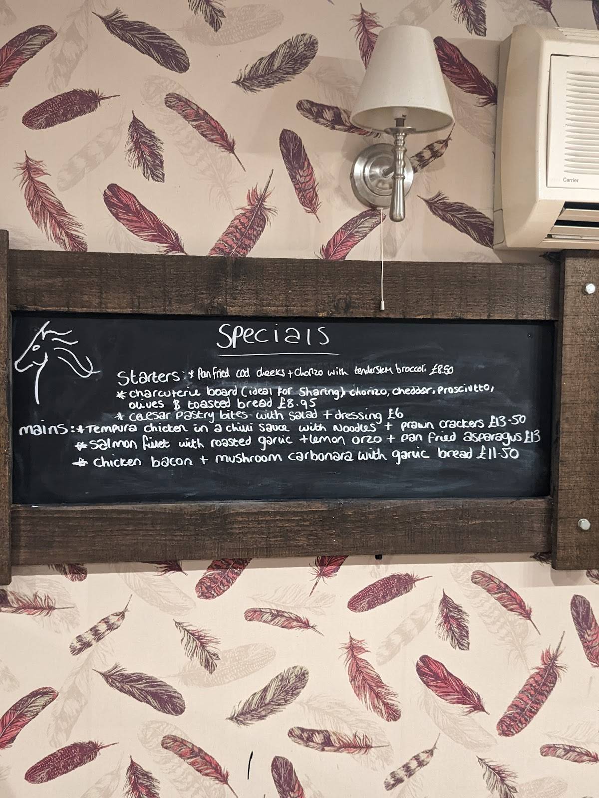 Menu at The Nags Head pub & bar, East Harling