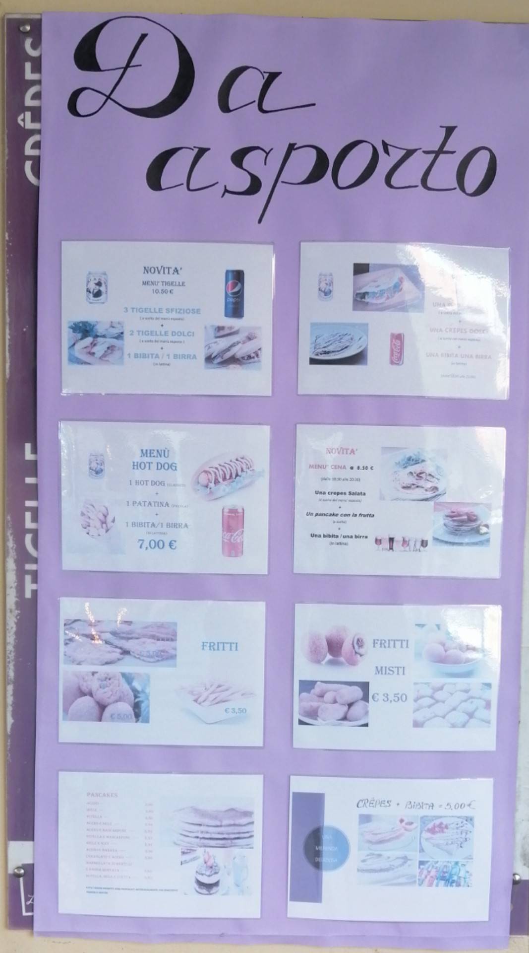 Menu di Eclù La Crêperie 