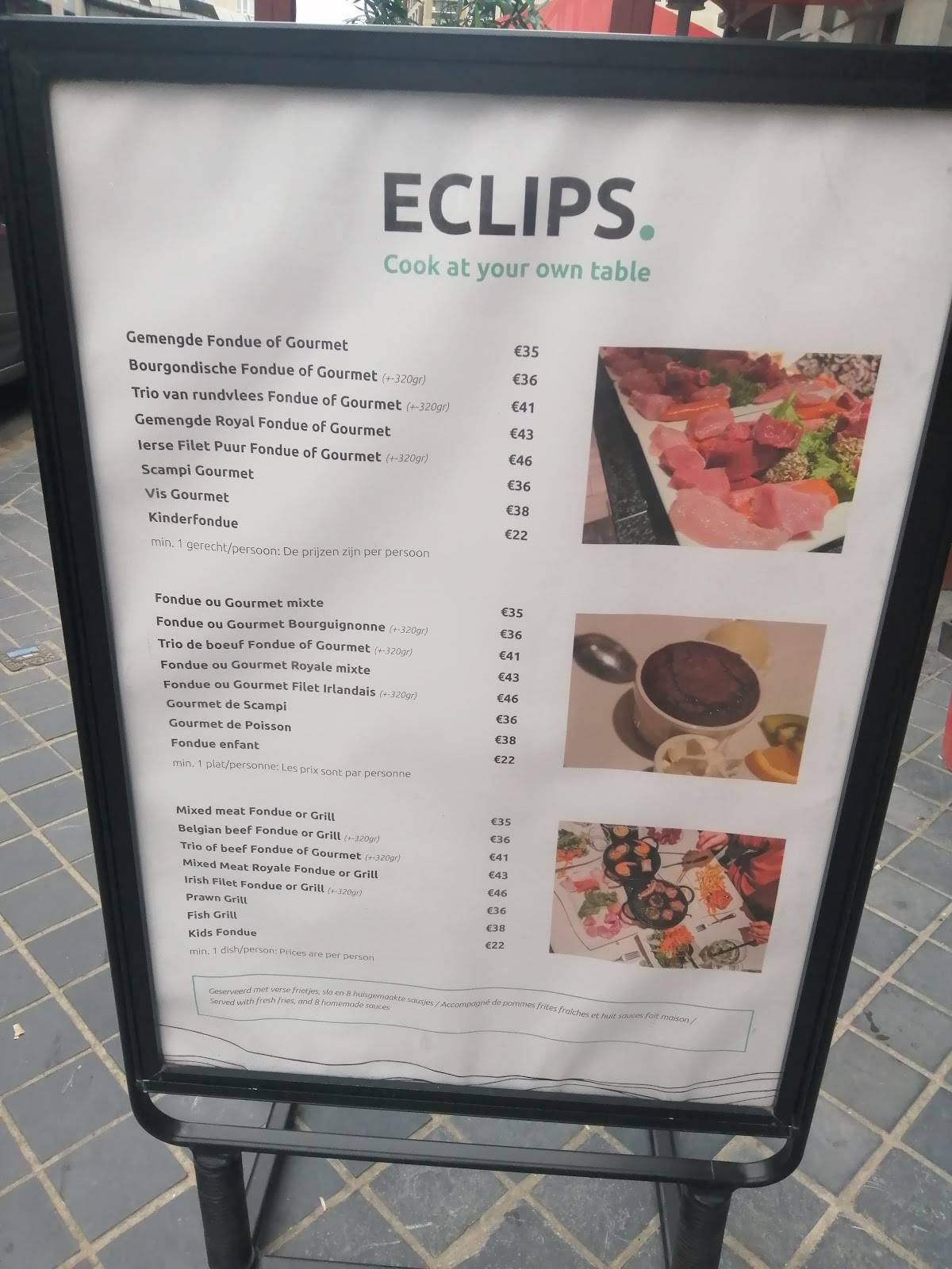 Menu de Eclips