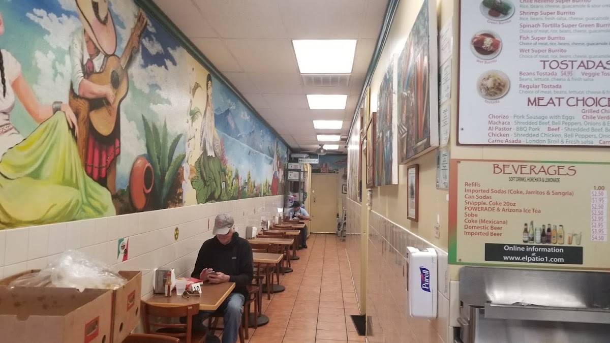 Menu at El Patio Mexican Restaurant, Santa Rosa, 425 Stony Point Rd