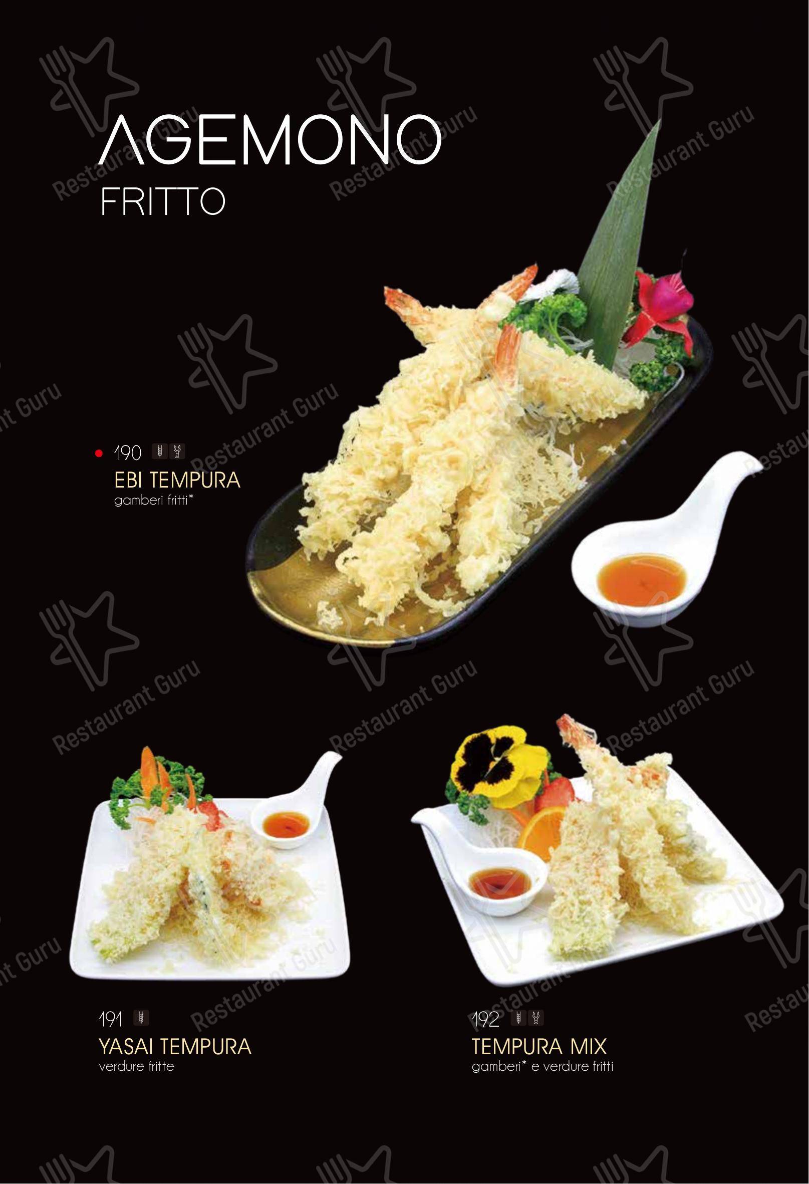 Menu di Ristorante Elite Sushi - Menu