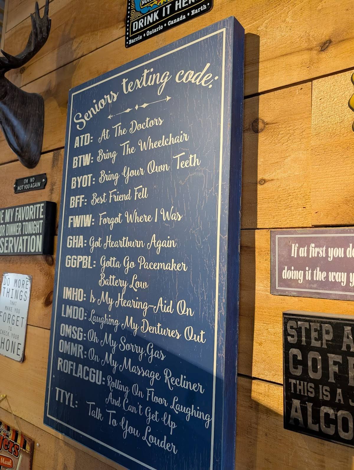 Menu de Judy's Restaurant