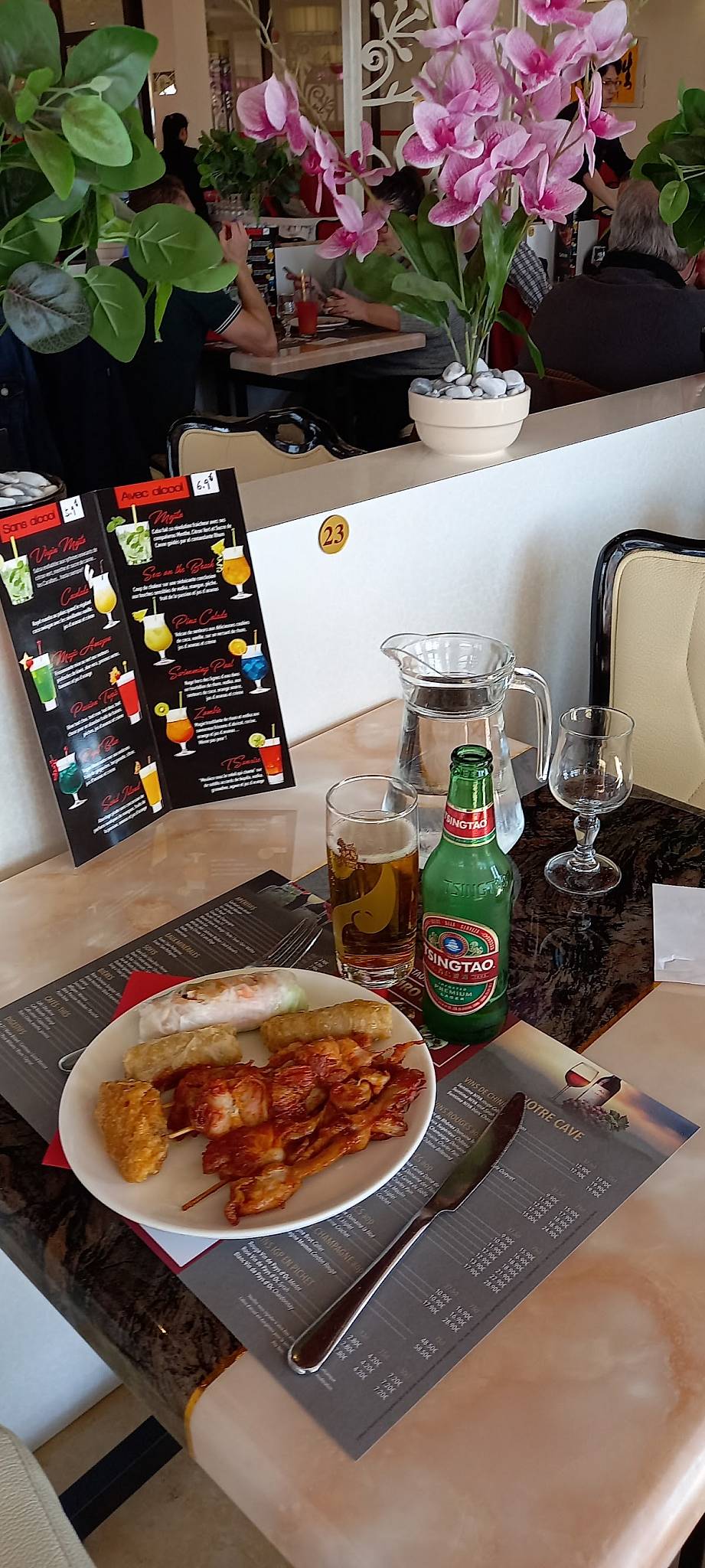 Menu de Euro D'asie