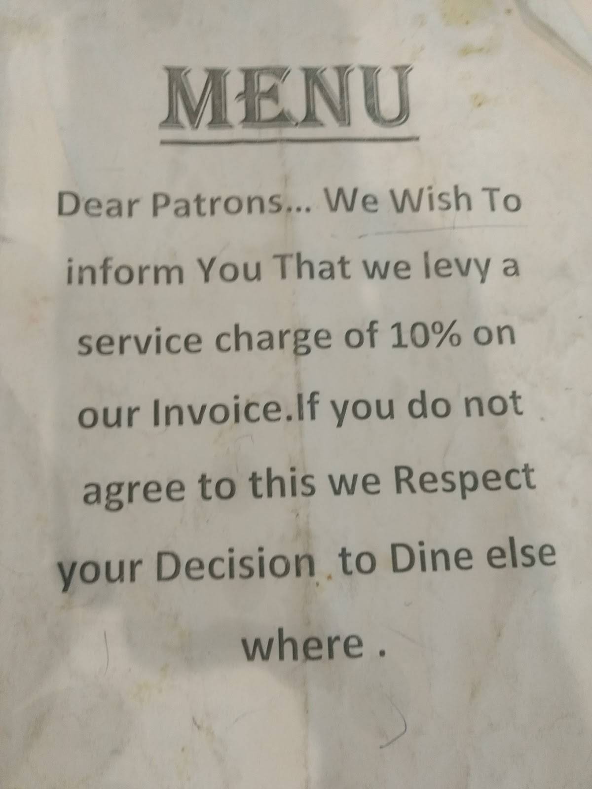 F5 Drive In menu