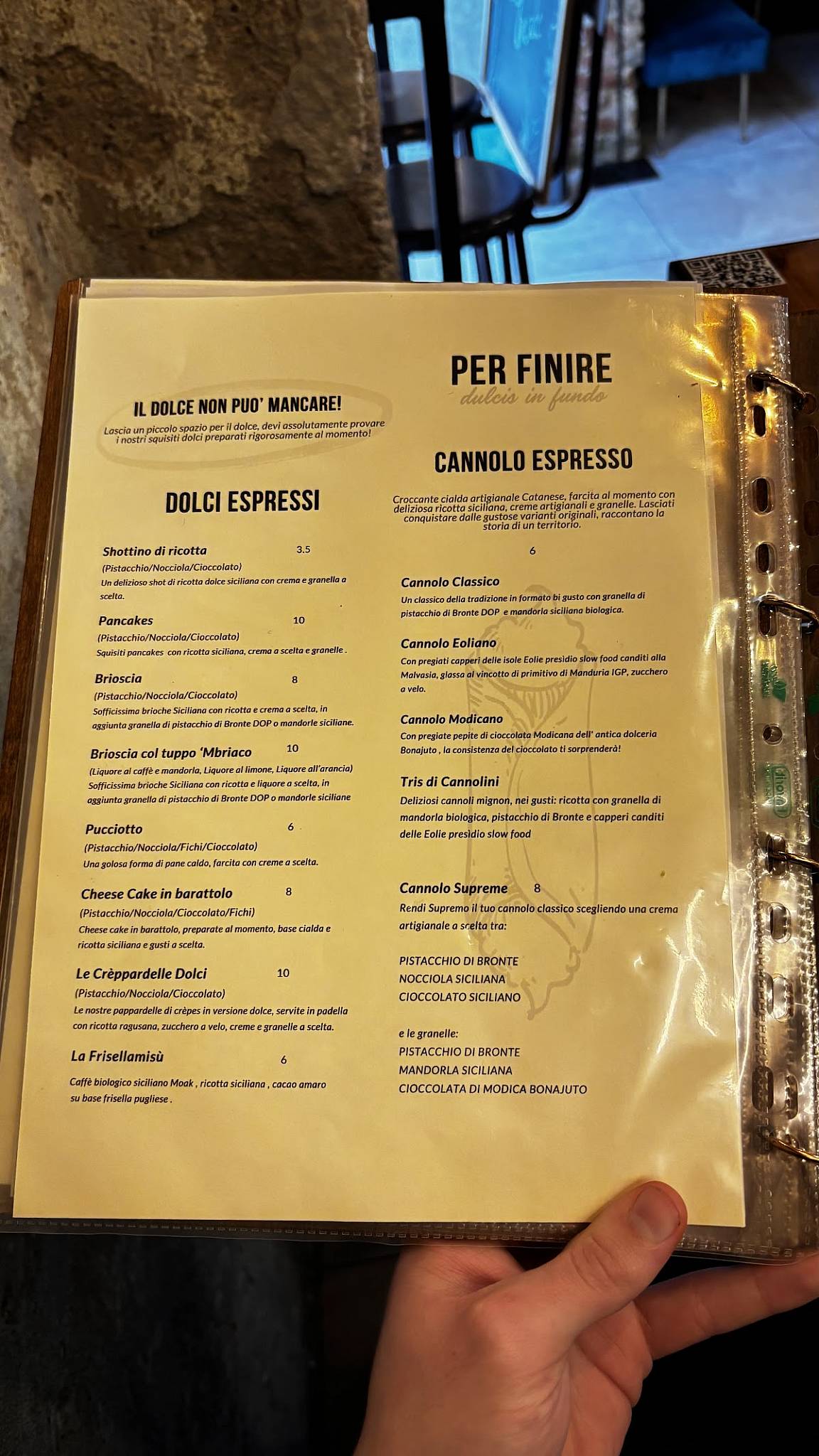 Menu de FASTSUD Bottega Gourmet