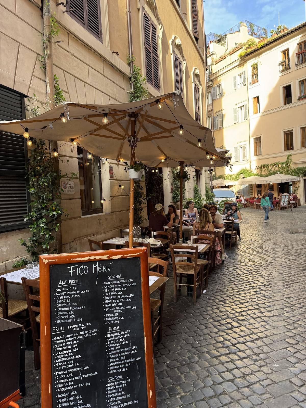 Menu di Fico Ristorante Aperitivo 