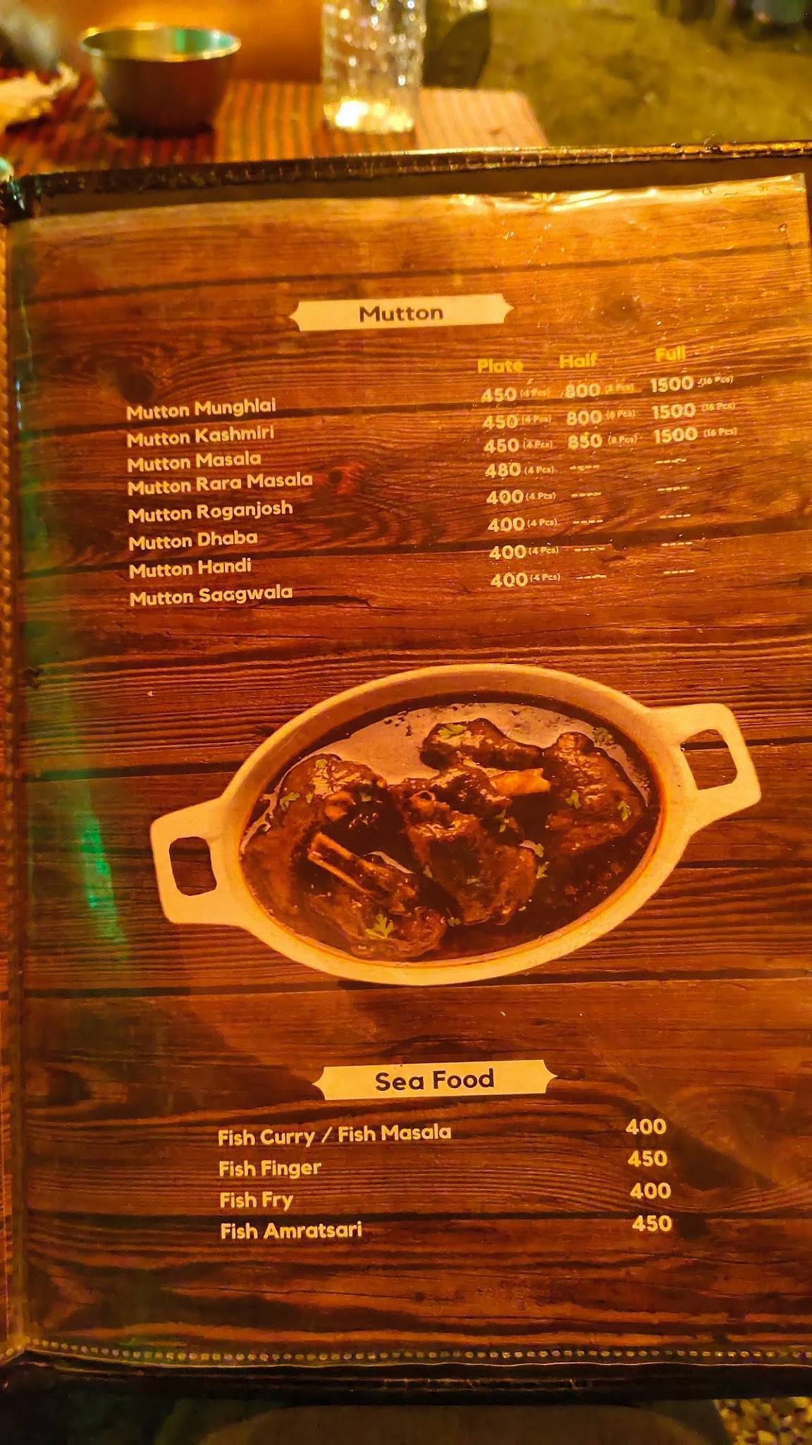Farmhouse Kitchen Restaurant menu