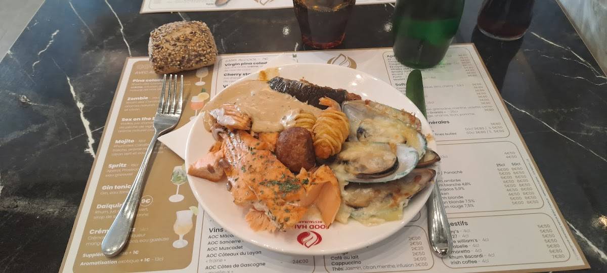 Menu de Food Hall