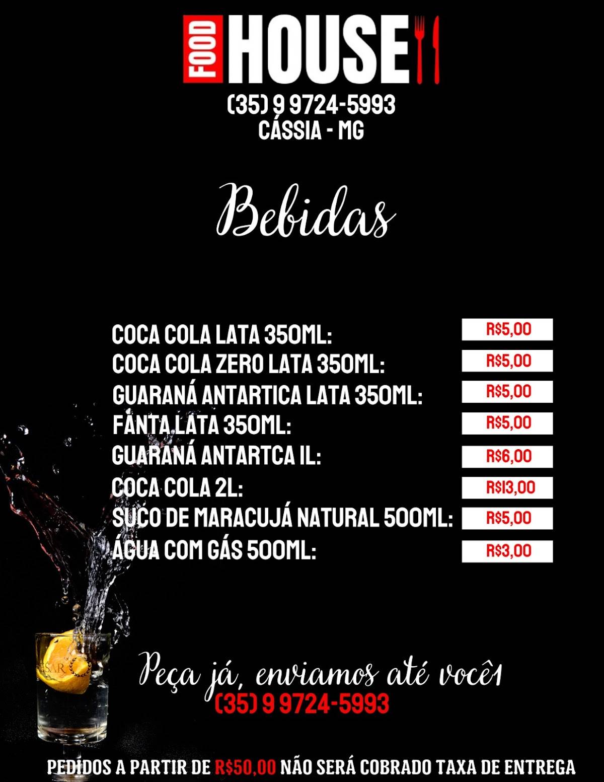 Food House cardápio