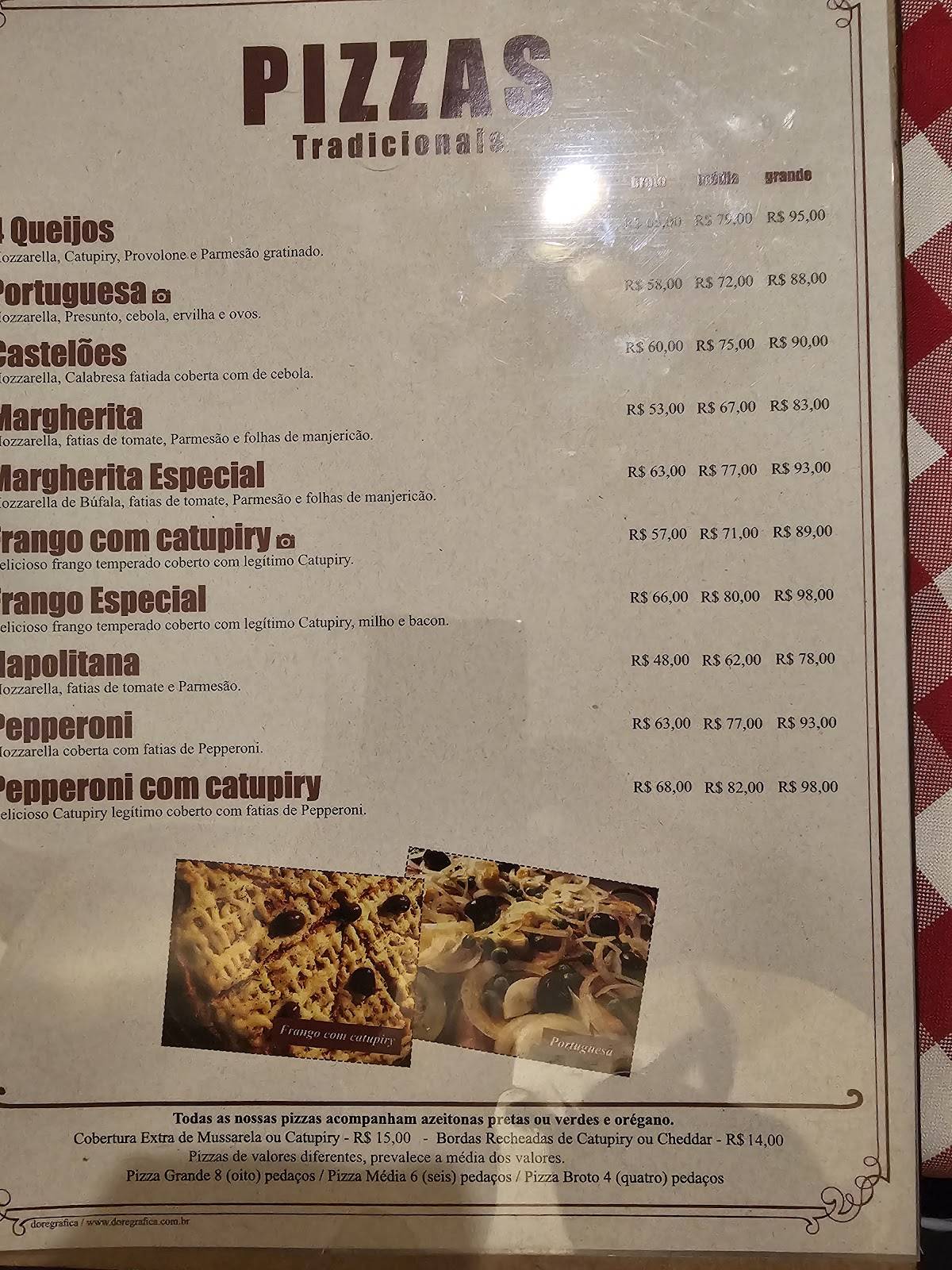 Forneria Maia cardápio