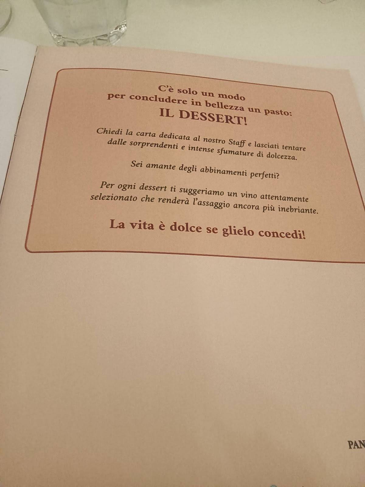 Menu di Osteria Roma 