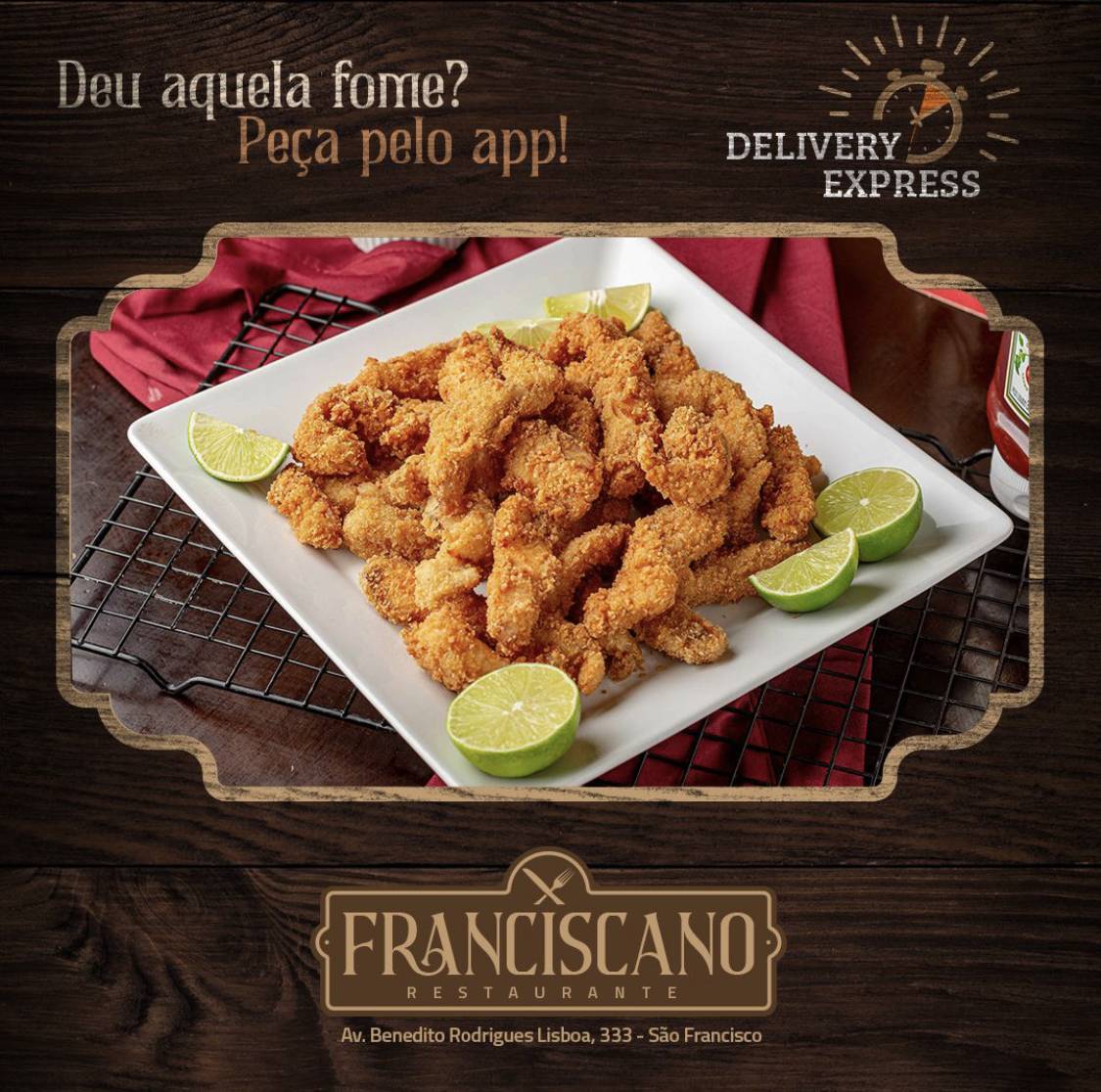 Franciscano Restaurante cardápio