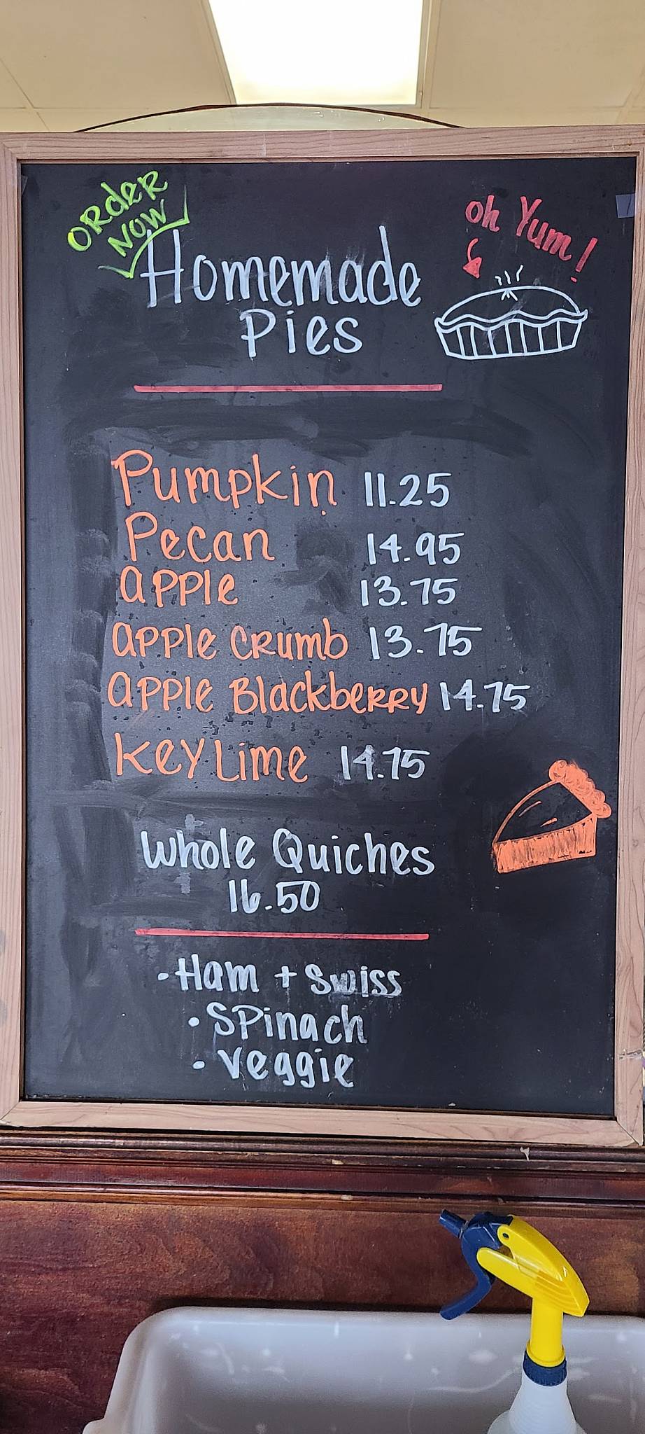 Menu at French Bakery Cafe, Vista, E Vista Way