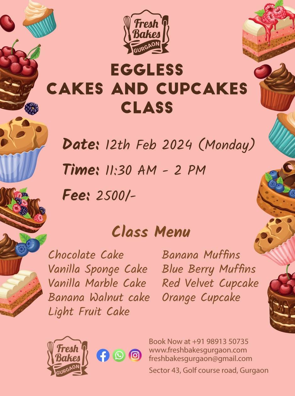 Fresh Bakes Gurgaon menu