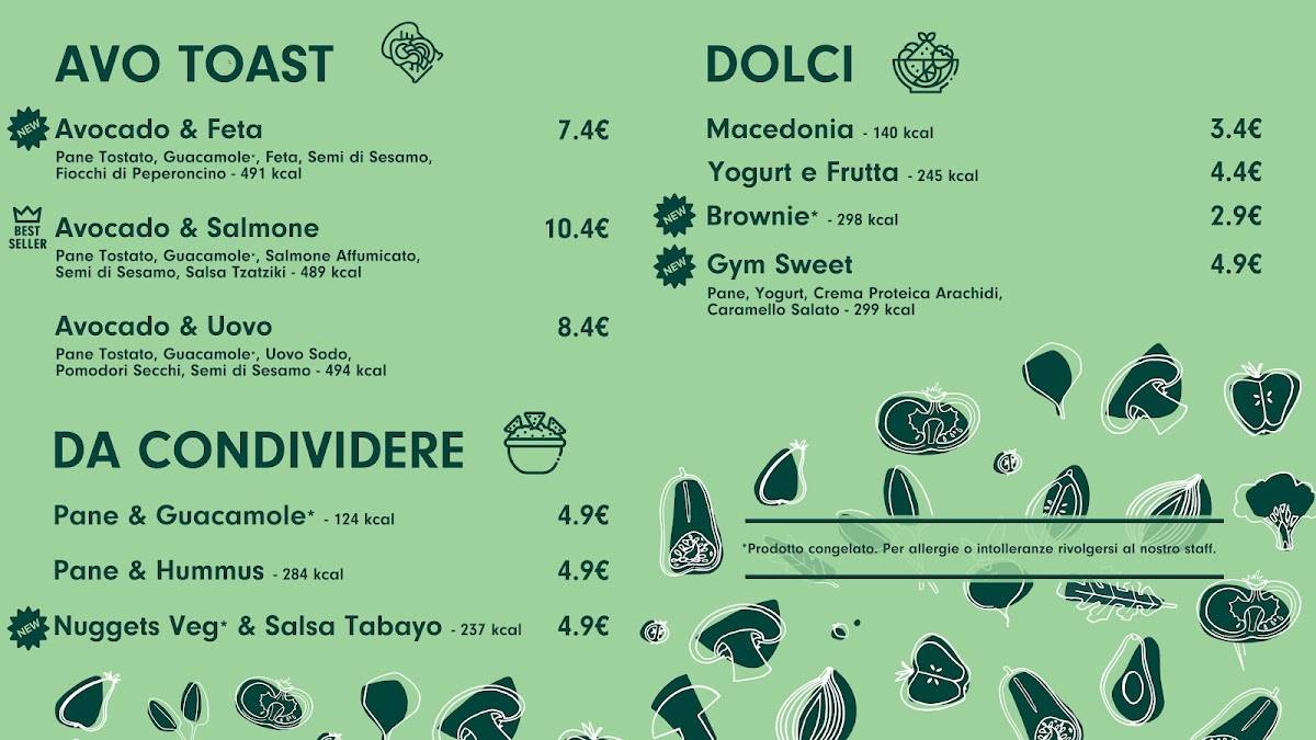 Menu di Fresh Cut - Viale Bligny 