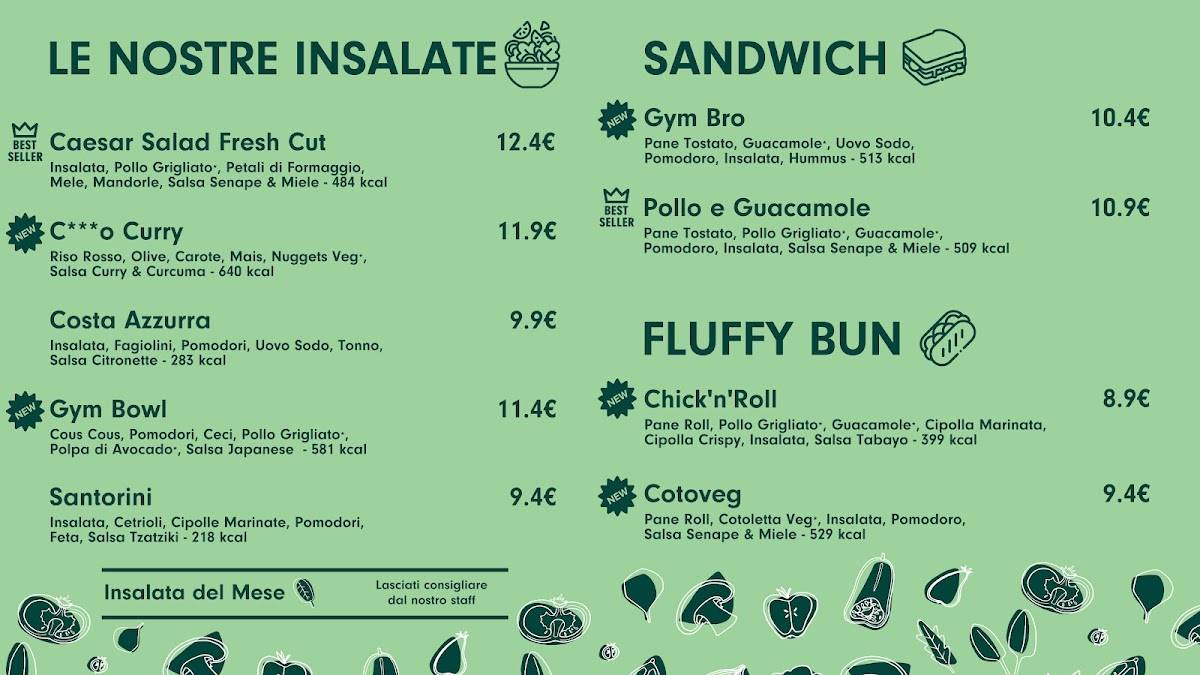 Menu di Fresh Cut - Viale Bligny 