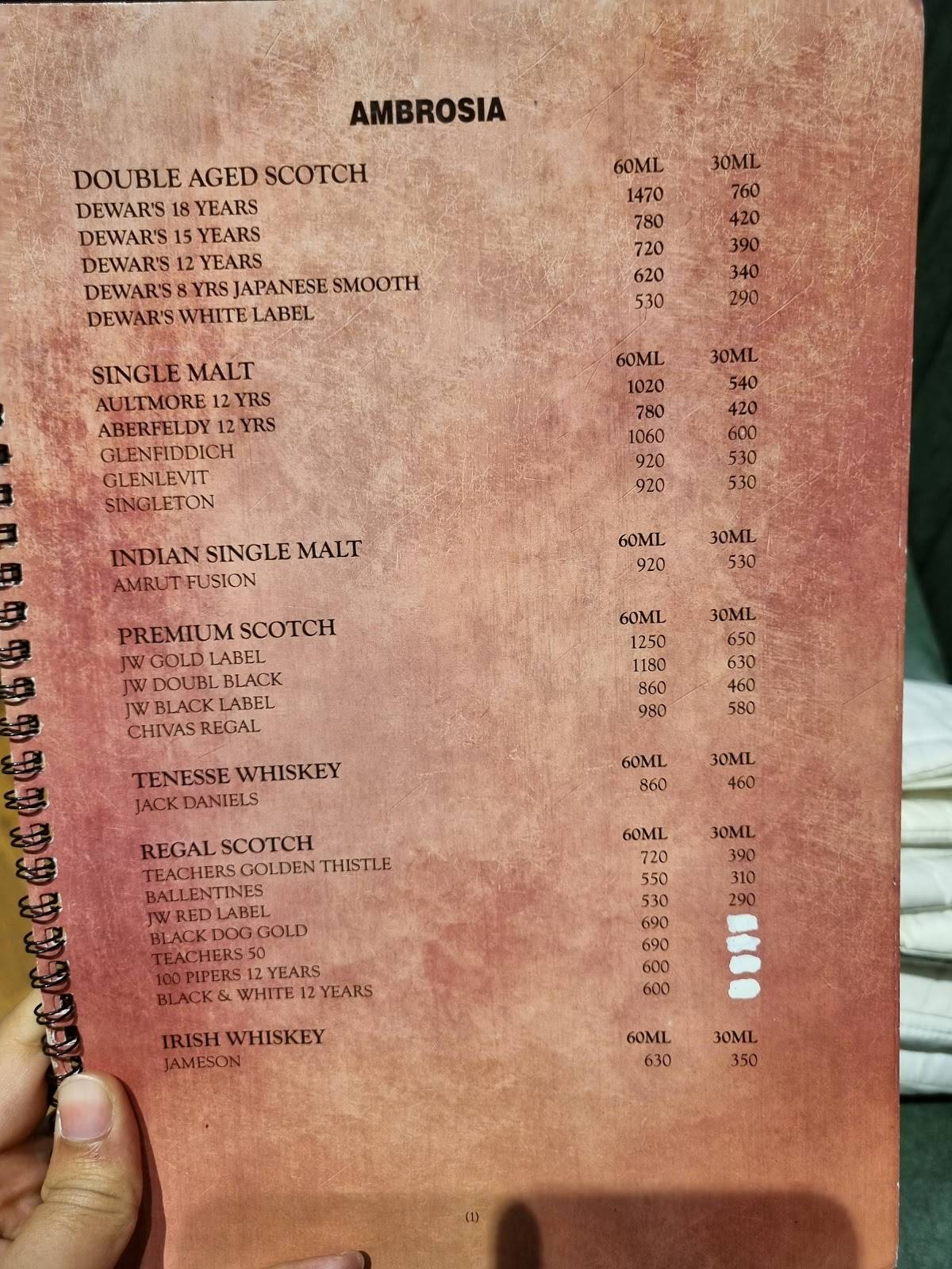 Friday Release menu