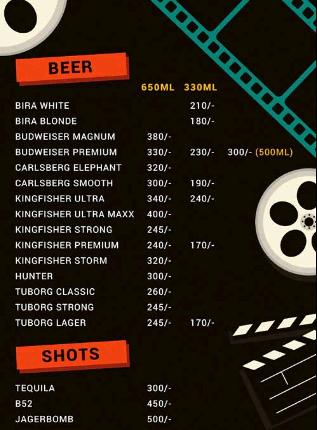 Friday Release menu