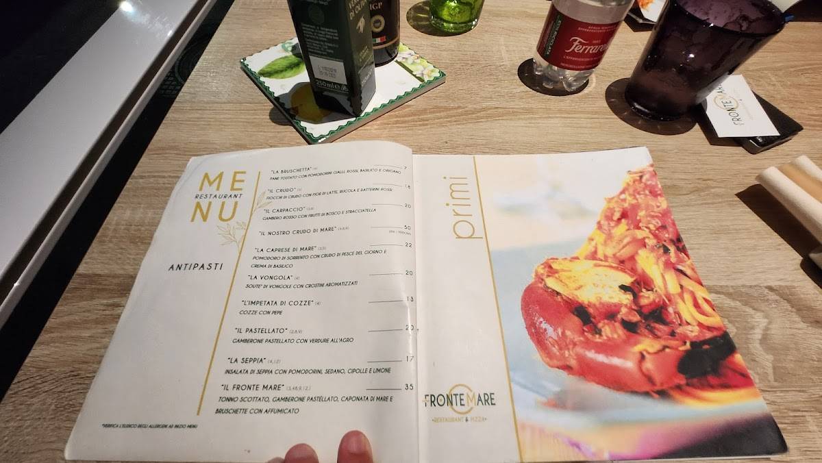 Menu di FronteMare C.M.
