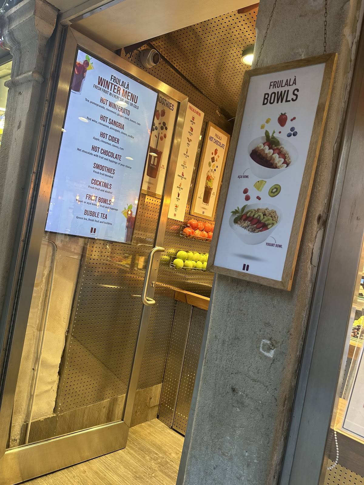 Menu di Frulalà 