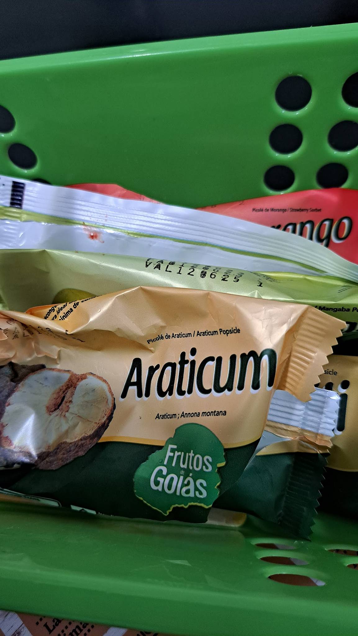 Frutos de Goias de Peruibe cardápio