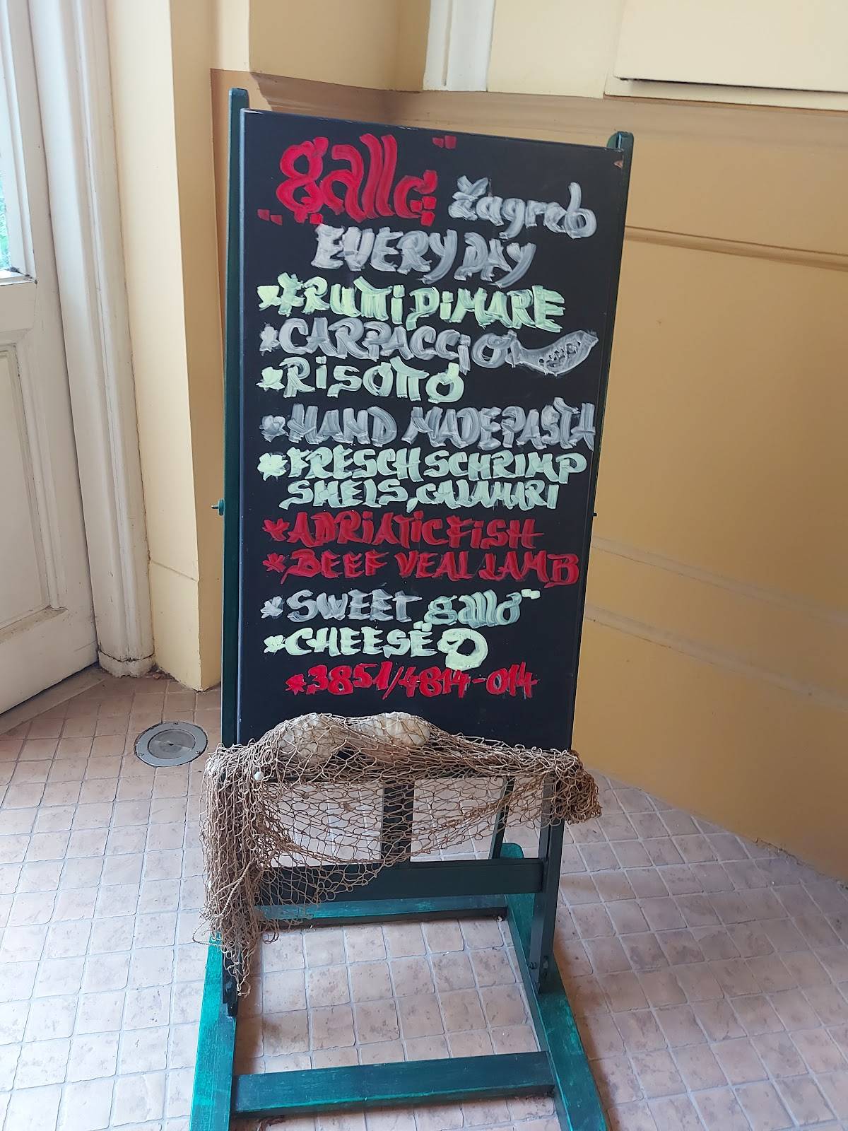 Menu di Gallo 