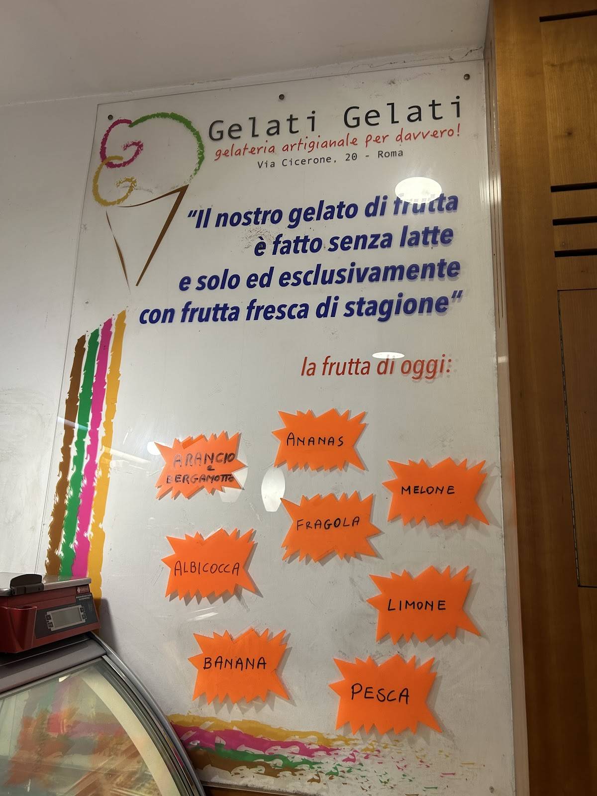 Menu di Gelati Gelati 