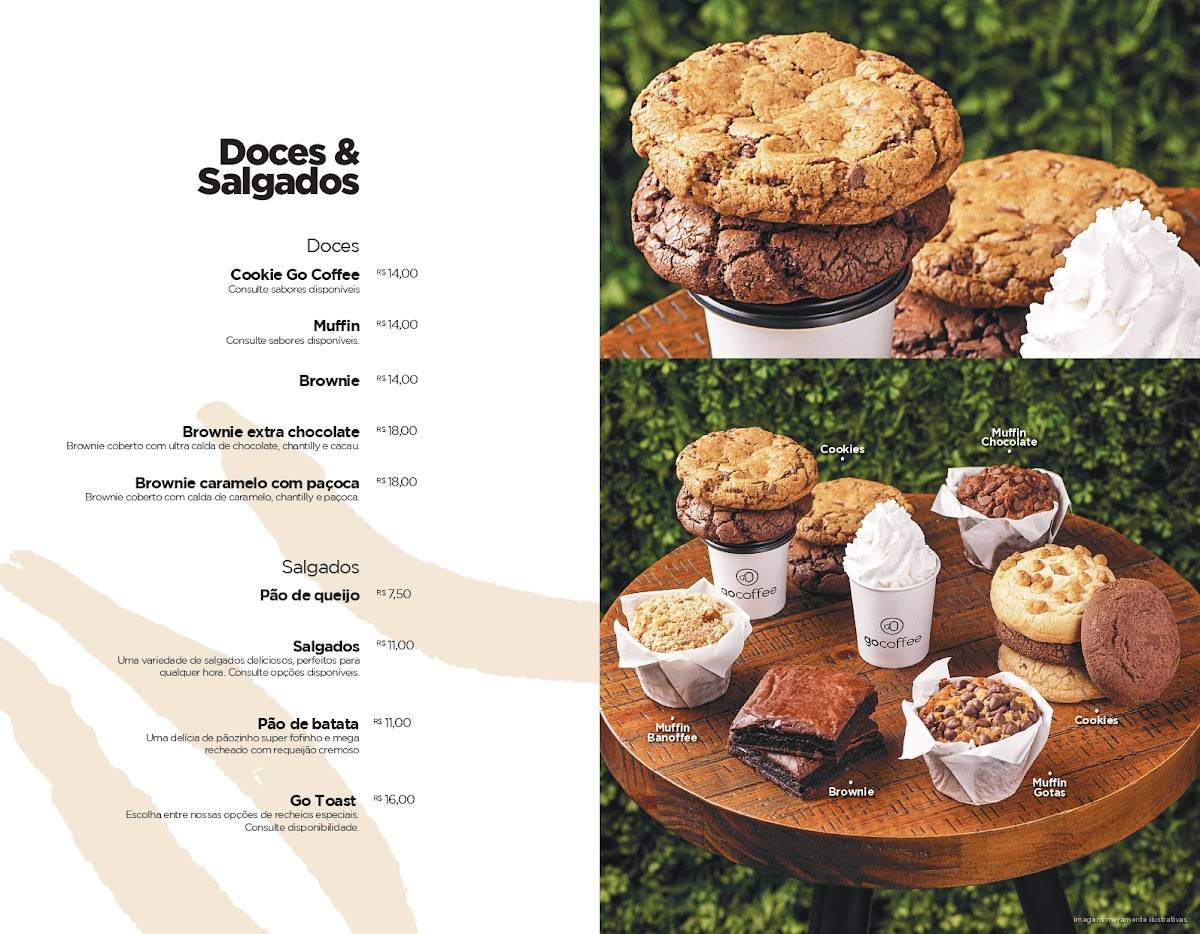 GoCoffee Cascavel cardápio