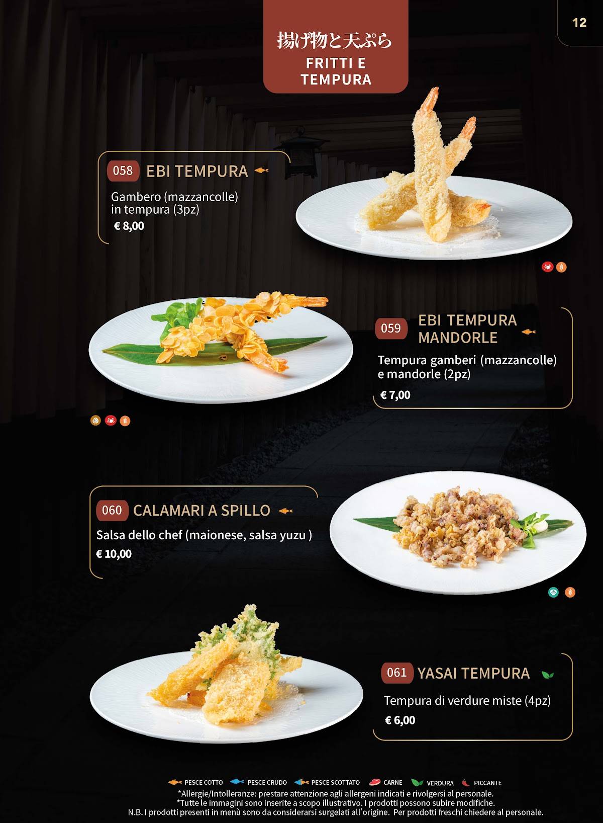 Menu di Gohan Modica - Ristorante Giapponese 