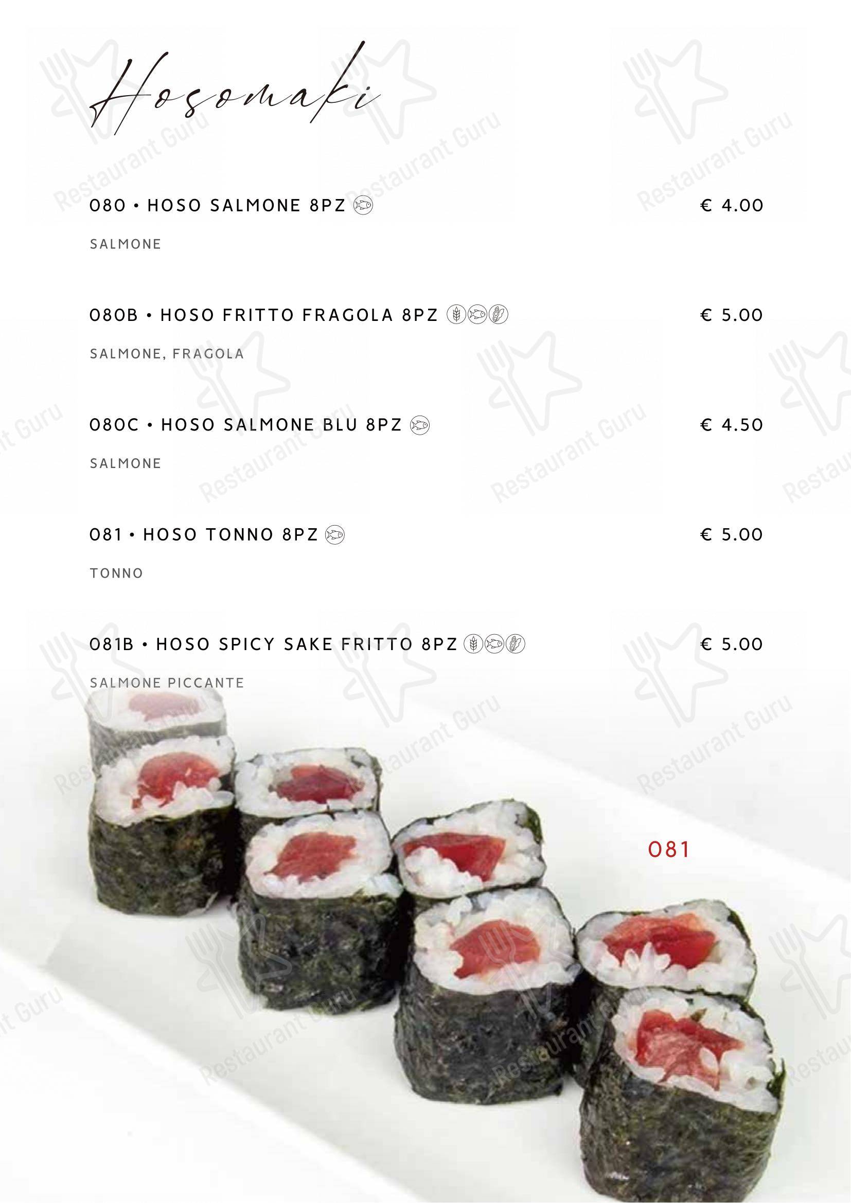 Menu di Gohan - Menu bar