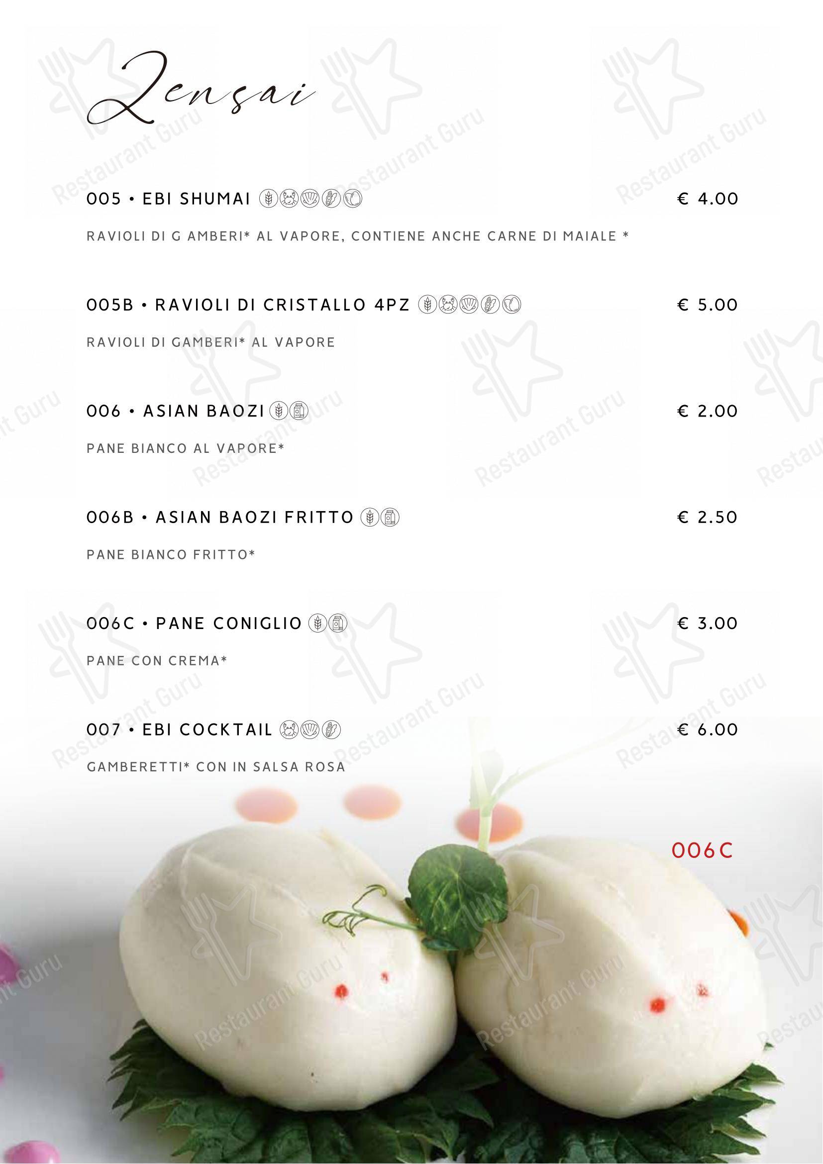 Menu bar per Gohan in Curno