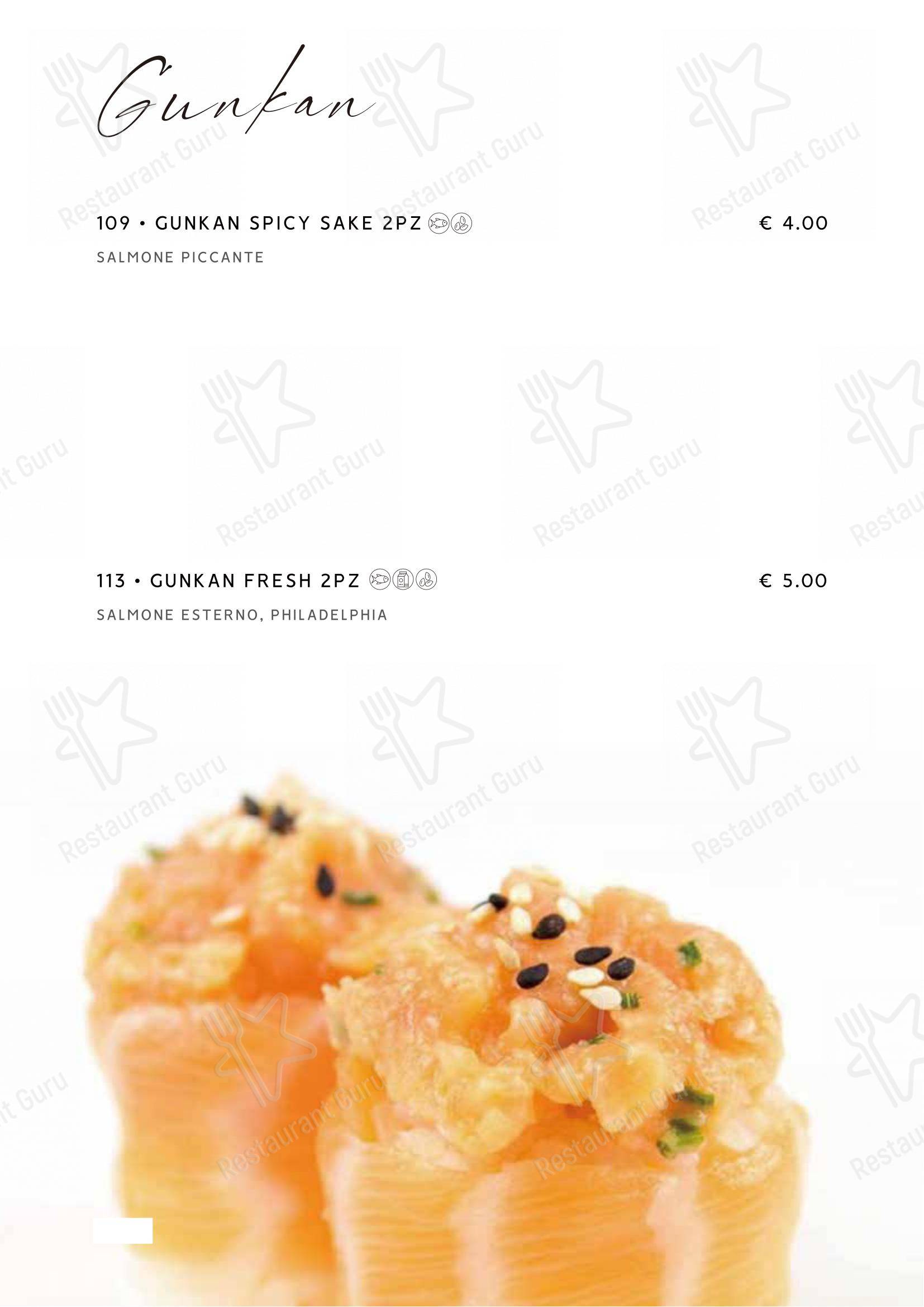 Menu di Gohan - Menu
